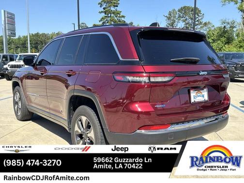 Velvet Red Pearlcoat 2023 Jeep Grand Cherokee 4xe Base