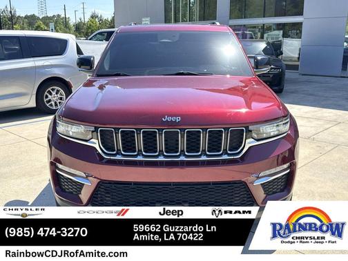 Velvet Red Pearlcoat 2023 Jeep Grand Cherokee 4xe Base