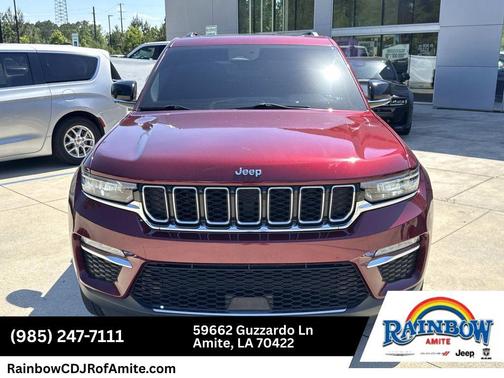Velvet Red Pearlcoat 2023 Jeep Grand Cherokee 4xe Base