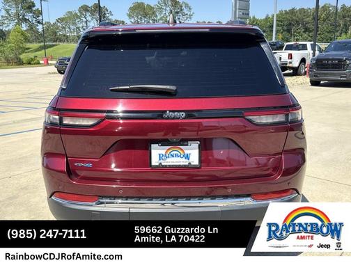 Velvet Red Pearlcoat 2023 Jeep Grand Cherokee 4xe Base