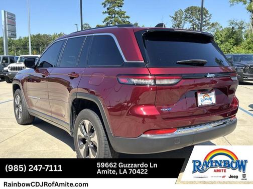 Velvet Red Pearlcoat 2023 Jeep Grand Cherokee 4xe Base
