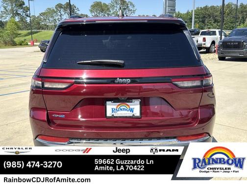 Velvet Red Pearlcoat 2023 Jeep Grand Cherokee 4xe Base