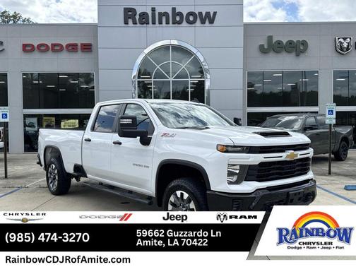 Summit White 2025 Chevrolet Silverado 2500 Custom