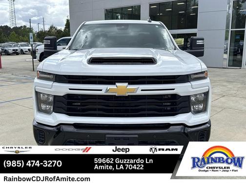 Summit White 2025 Chevrolet Silverado 2500 Custom