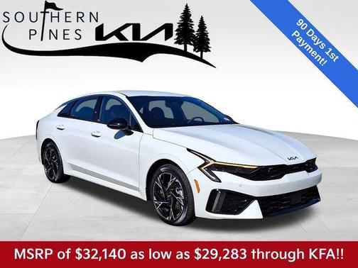 Snow White Pearl 2026 Kia K5 GT-Line