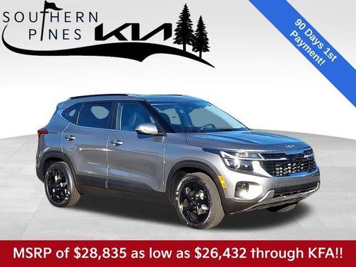 Steel Gray 2026 Kia Seltos EX