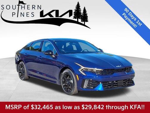 Blue 2026 Kia K5 GT-Line