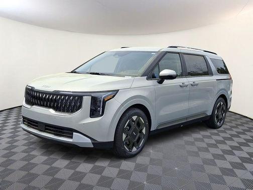 Ivory Silver 2026 Kia Carnival EX