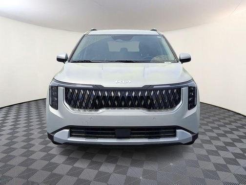 Ivory Silver 2026 Kia Carnival EX