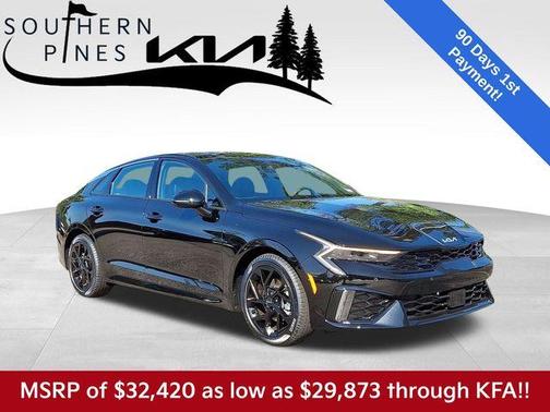 Aurora Black Pearl 2026 Kia K5 GT-Line