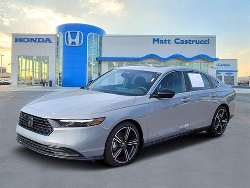Urban Gray Pearl 2025 Honda Accord Hybrid Sport