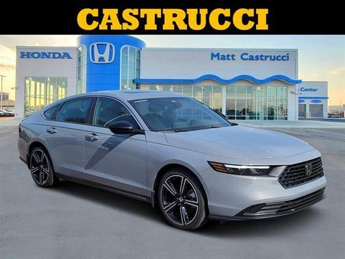 Urban Gray Pearl 2025 Honda Accord Hybrid Sport
