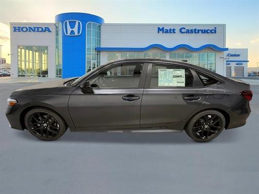 Meteorite Gray Metallic 2026 Honda Civic Sport