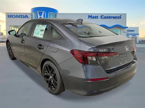 Meteorite Gray Metallic 2026 Honda Civic Sport