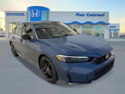 Blue Lagoon 2026 Honda Civic Sport