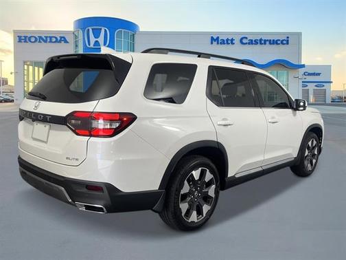 Platinum White Pearl 2026 Honda Pilot Elite