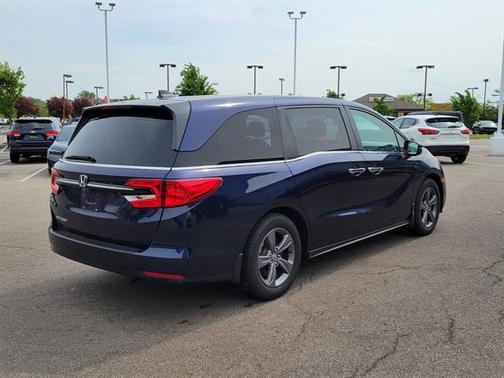 Obsidian Blue Pearl 2022 Honda Odyssey EX