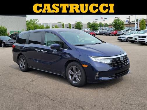 Obsidian Blue Pearl 2022 Honda Odyssey EX