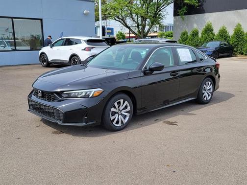 Crystal Black Pearl 2026 Honda Civic LX