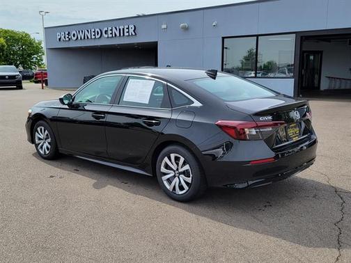 Crystal Black Pearl 2026 Honda Civic LX