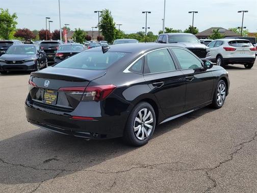 Crystal Black Pearl 2026 Honda Civic LX