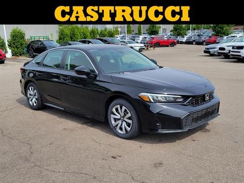 Crystal Black Pearl 2026 Honda Civic LX