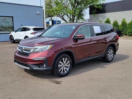 Deep Scarlet Pearl 2021 Honda Pilot EX-L