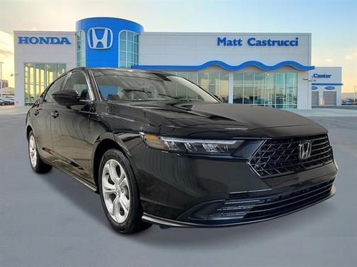 Crystal Black Pearl 2026 Honda Accord LX