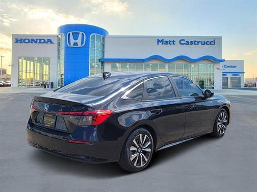 Crystal Black Pearl 2022 Honda Civic EX