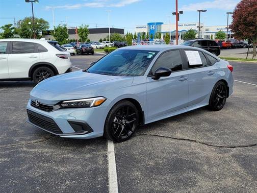 Sonic Gray Pearl 2023 Honda Civic Sport