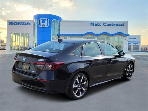 Crystal Black Pearl 2025 Honda Civic Hybrid