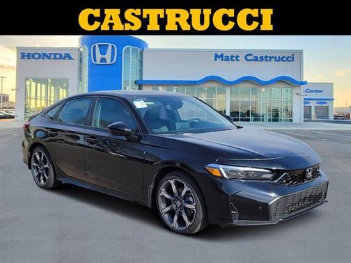 Crystal Black Pearl 2025 Honda Civic Hybrid