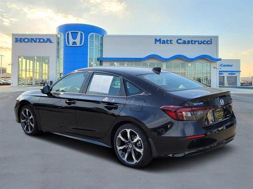 Crystal Black Pearl 2025 Honda Civic Hybrid