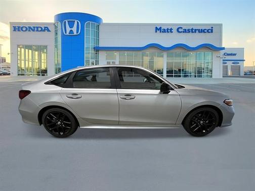 Solar Silver Metallic 2026 Honda Civic Sport