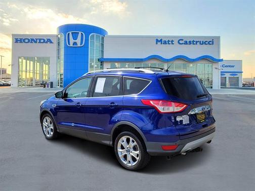 Deep Impact Blue Metallic 2014 Ford Escape Titanium