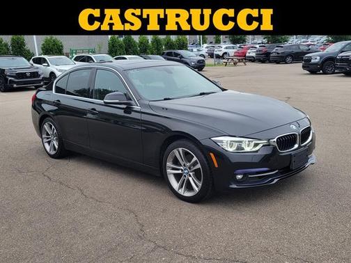Jet Black 2018 BMW 330 i xDrive