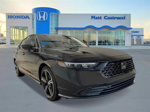 Crystal Black Pearl 2026 Honda Accord Hybrid Sport