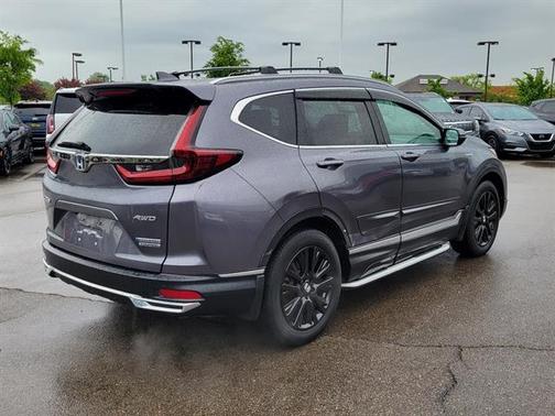Modern Steel Metallic 2022 Honda CR-V Hybrid Touring