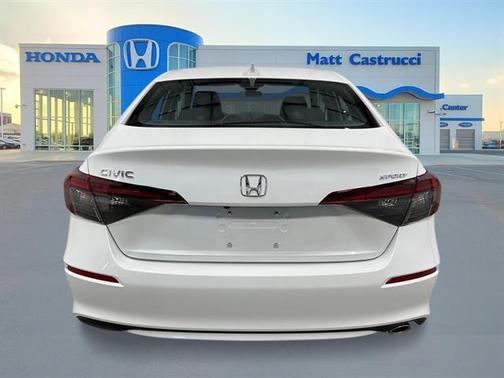 Platinum White Pearl 2026 Honda Civic Sport