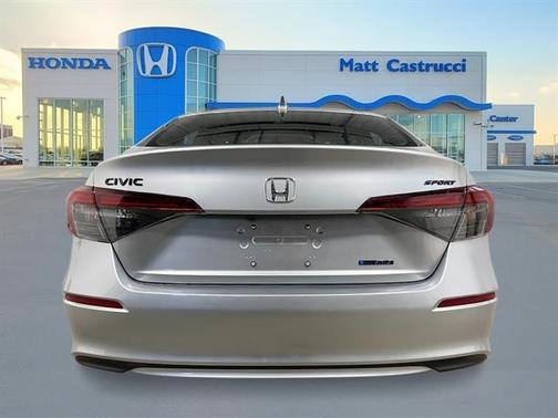 Solar Silver Metallic 2026 Honda Civic Hybrid
