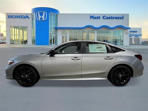 Solar Silver Metallic 2026 Honda Civic Hybrid