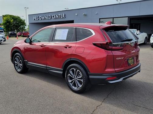 Radiant Red Metallic 2021 Honda CR-V EX