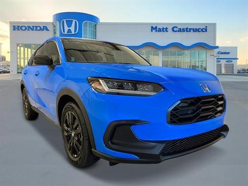 Boost Blue Pearl 2026 Honda HR-V Sport