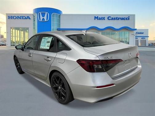 Solar Silver Metallic 2026 Honda Civic Sport