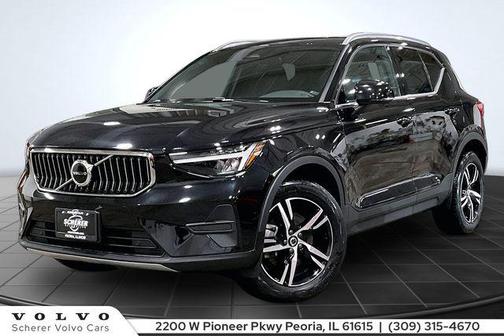 Onyx Black 2025 Volvo XC40 B5 Core Bright Theme