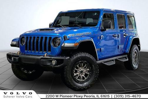 Hydro Blue Pearlcoat 2023 Jeep Wrangler Rubicon 392