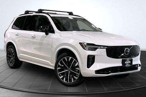 Crystal White Pearl 2026 Volvo XC90 Ultra Dark Theme, B6 AWD Gas (mild hybrid), Gasoline, 6 Seats