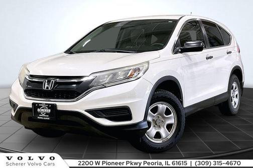 White Diamond Pearl 2016 Honda CR-V LX