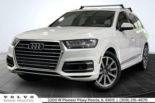 White 2018 Audi Q7 3.0T Premium Plus