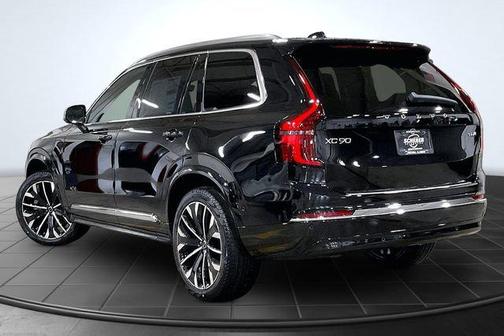 Onyx Black Metallic 2026 Volvo XC90 Plug-In Hybrid Plus, T8 AWD, Electric/Gasoline, Bright, 7 Seats